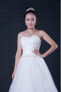 A-line Sweetheart Lace Bridal Wedding Dresses WD010400