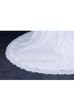A-line Beaded Lace Bridal Wedding Dresses WD010409