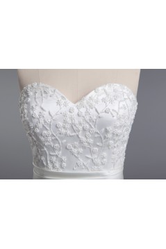 A-line Sweetheart Beaded Lace Bridal Wedding Dresses WD010427