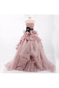 Ball Gown Strapless Bridal Gown Wedding Dress WD010443