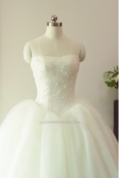 Ball Gown Strapless Bridal Gown Wedding Dress WD010454