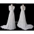 Sheath/Column Chiffon Bridal Gown Wedding Dress WD010458