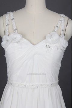Sheath/Column Beaded Straps Bridal Gown Wedding Dress WD010469