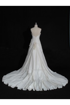 A-line Sweetheart Beaded Bridal Gown Wedding Dress WD010478