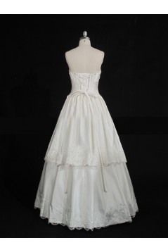 Ball Gown Beaded Lace Bridal Gown Wedding Dress WD010489