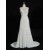 Sheath/Column Beaded Chiffon Bridal Gown Wedding Dress WD010490