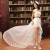 High Low One Shoulder Bridal Wedding Dresses WD010517