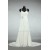 Sheath/Column Halter Beaded Chiffon Bridal Wedding Dresses WD010556
