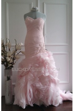 Trumpet/Mermaid Sweetheart Bridal Wedding Dresses WD010567