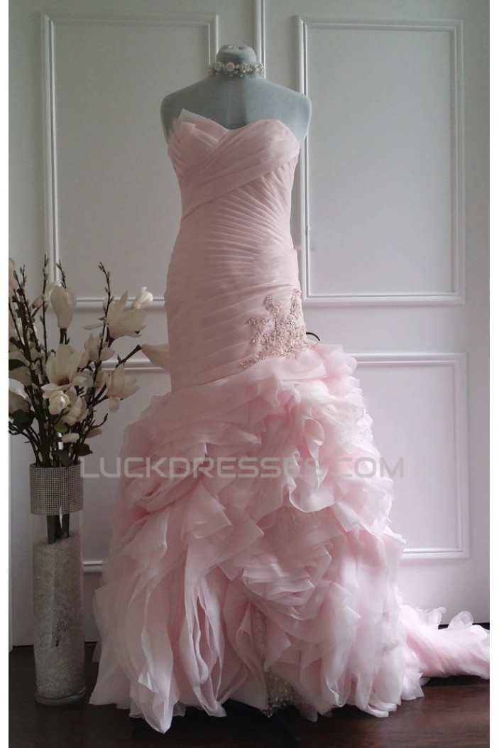 Trumpet/Mermaid Sweetheart Bridal Wedding Dresses WD010567