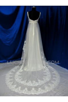 A-line Straps Lace Bridal Wedding Dresses WD010597