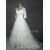 A-line Half Sleeves Lace Bridal Wedding Dresses WD010602