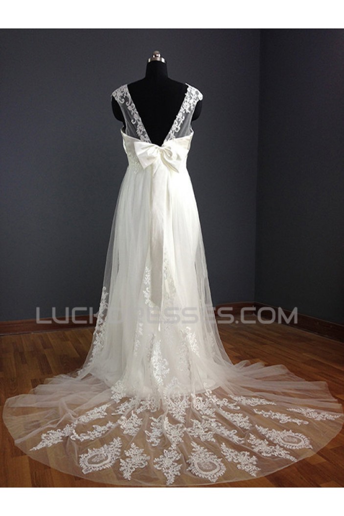 Elegant Lace Bridal Wedding Dresses WD010604