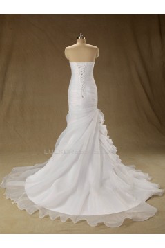 Trumpet/Mermaid Sweetheart Bridal Wedding Dresses WD010609