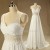A-line Straps Lace and Chiffon Bridal Wedding Dresses WD010623