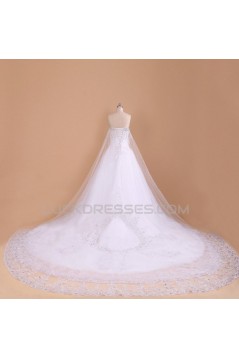 A-line Sweetheart Beaded Bridal Wedding Dresses WD010626