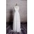 A-line Straps Lace and Chiffon Bridal Wedding Dresses WD010631