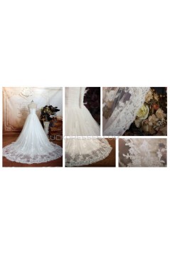A-line Sweetheart Lace Bridal Wedding Dresses WD010658