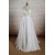 A-line V-neck Lace Bridal Wedding Dresses WD010674