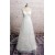 A-line V-neck Bridal Wedding Dresses WD010686