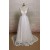 A-line V-neck Lace Bridal Wedding Dresses WD010696