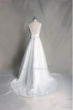 A-line Straps Lace Bridal Gown Wedding Dress WD010709