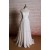 A-line Lace and Chiffon Bridal Gown Wedding Dress WD010719