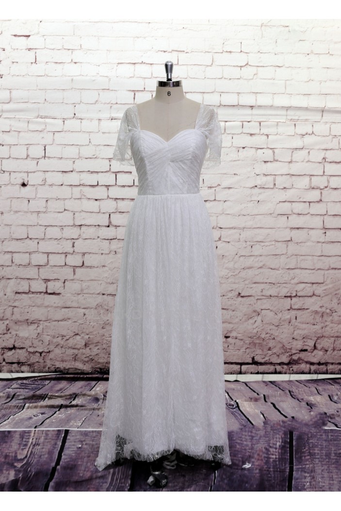 A-line Sweetheart Lace Bridal Gown Wedding Dress WD010728