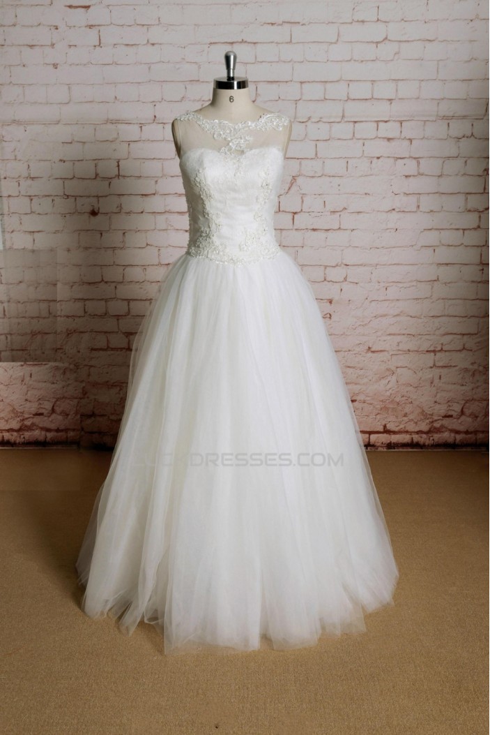 Ball Gown Lace Bridal Gown Wedding Dress WD010732