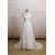 A-line Lace and Chffon Bridal Gown Wedding Dress WD010742