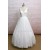 Ball Gown V-neck Lace Straps Bridal Gown Wedding Dress WD010747