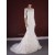 Trumpet/Mermaid Half Sleeves Lace Bridal Gown Wedding Dress WD010771