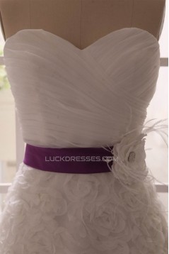 A-line Sweetheart Short Bridal Gown Wedding Dress WD010791
