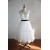A-line Short Lace BowKnot Bridal Wedding Dresses WD010806
