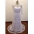 A-line 3/4 Sleeves Beaded Lace Bridal Wedding Dresses WD010830