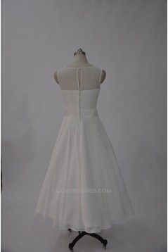 A-line Short Bridal Wedding Dresses WD010835