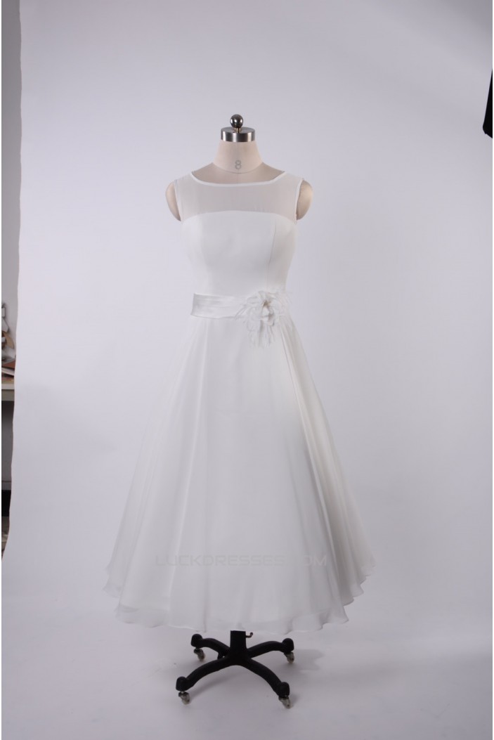 A-line Short Bridal Wedding Dresses WD010835