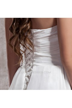 A-line Sweetheart Chiffon Bridal Wedding Dresses WD010842