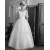 Ball Gown Half Sleeves Lace Appliques Bridal Wedding Dresses WD010849