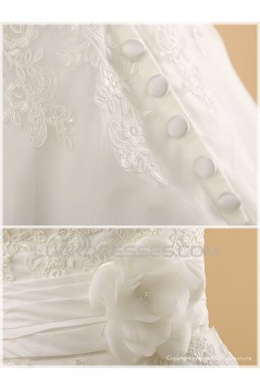 A-line Lace Bridal Wedding Dresses WD010855