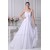 Empire One-Shoulder Sleeveless Beaded Chiffon Wedding Dresses Maternity Wedding Dresses 2030012