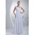 A-Line One-Shoulder Chiffon Floor-Length Wedding Dresses 2030034