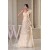 Amazing Sleeveless One-Shoulder A-Line Handmade Flowers Wedding Dresses 2030057