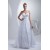 Attractive Sweetheart Satin Sleeveless A-Line Lace Wedding Dresses 2030061