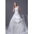 Beautiful Sleeveless Satin Strapless Ball Gown Beaded Lace Wedding Dresses 2030077