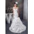 Sweetheart Mermaid/Trumpet Sleeveless Satin Taffeta Beaded Wedding Dresses 2031018