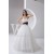 Ball Gown Strapless Court Train Lace Wedding Dresses 2031027