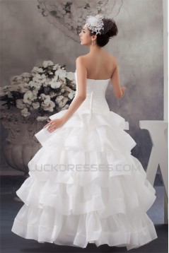 Ball Gown Sleeveless Strapless Wedding Dresses 2031034