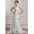 Trumpet/Mermaid Strapless Lace Court Train Beaded Wedding Dresses 2031060