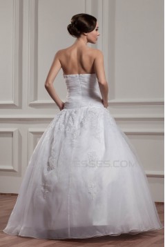 Wonderful A-Line Sweetheart Sleeveless Lace Floor-Length Wedding Dresses 2031064